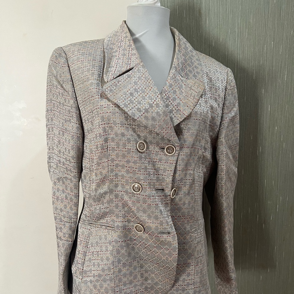 Jacket by Bergamo. Beautiful fabric. Great to mix and match